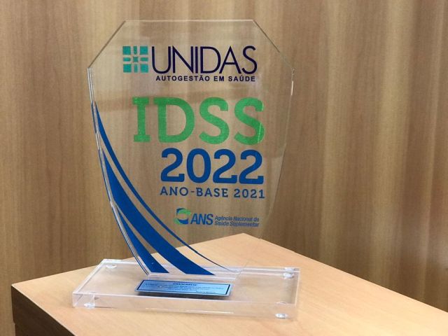 Foto placa do premio IDSS 2022